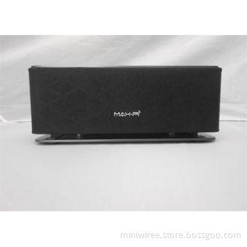 Silver , Black Portable Waterproof Bluetooth Speakers with